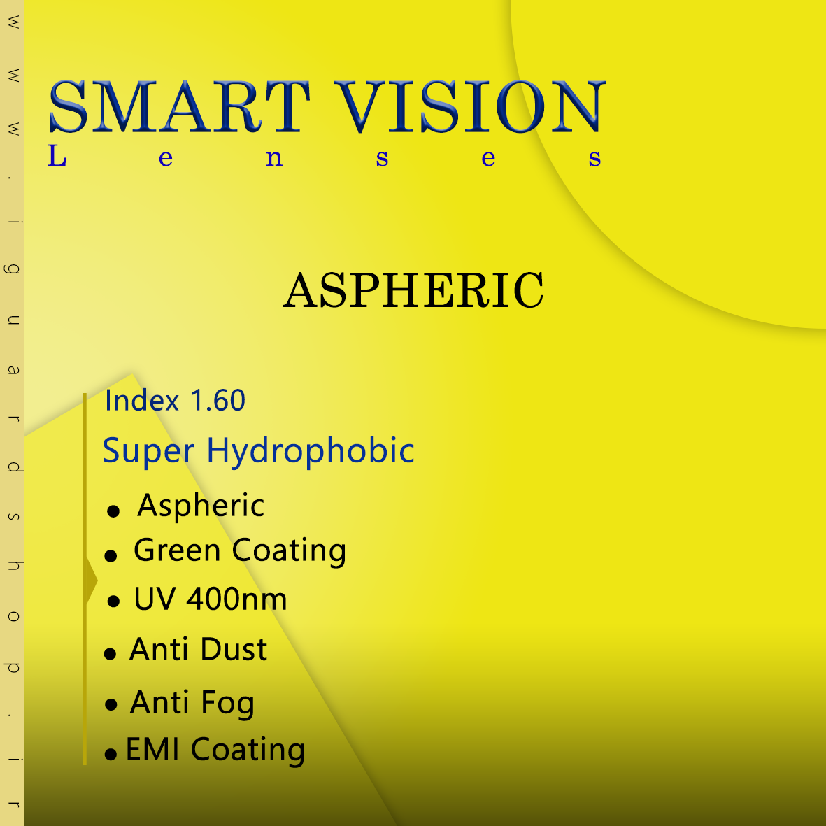 Smart Vision آسفریک 1.60  UV400
