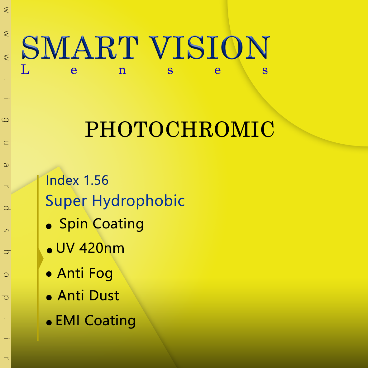 Smart Vision فتوکرومیک 1.56 UV420