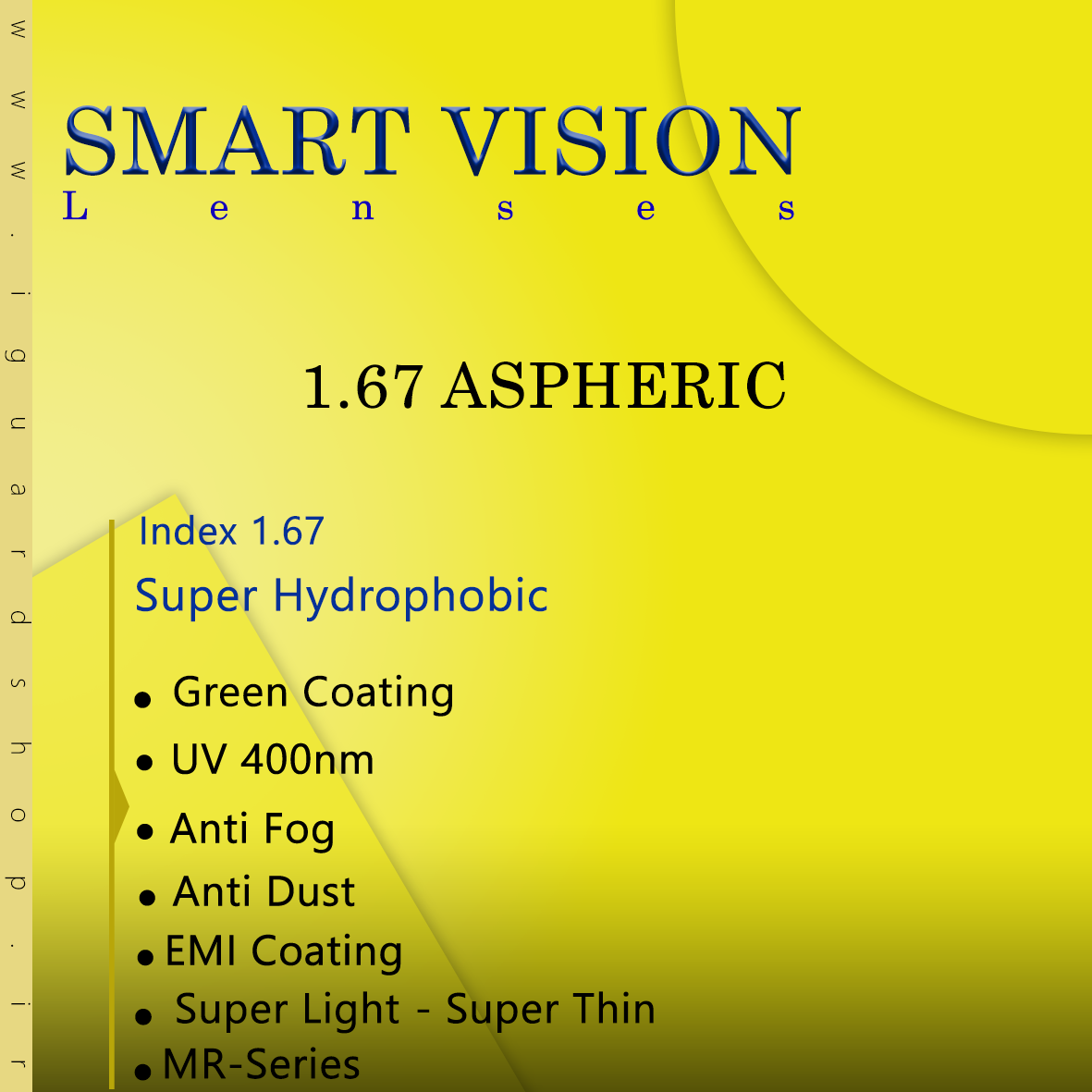 Smart Vision آسفریک 1.67 UV400