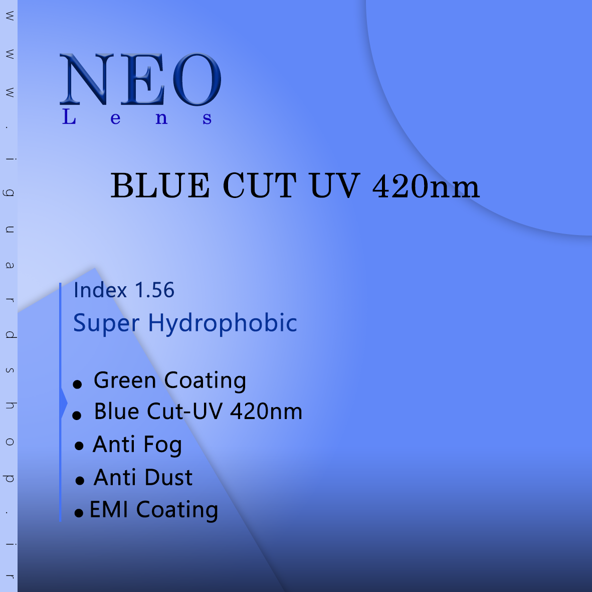 Neo بلوکات 1.56 UV420