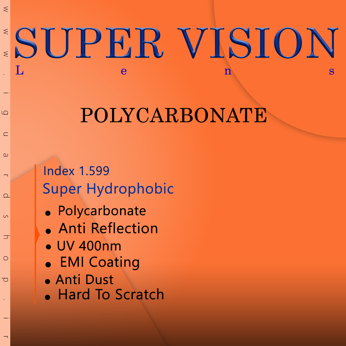 1.599 Super Vision UV400nm