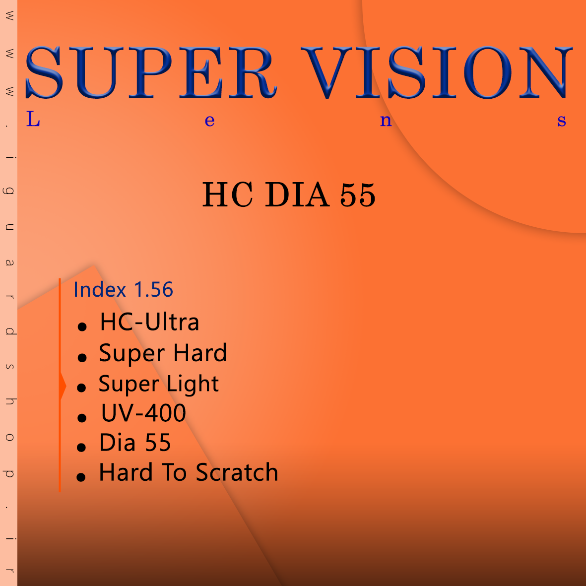 1.56 Super Vision Dia 55 HC